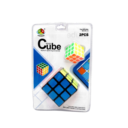 🧩✨ مكعب الألوان السحري – Magic Cube (عبوتين) ✨🧩